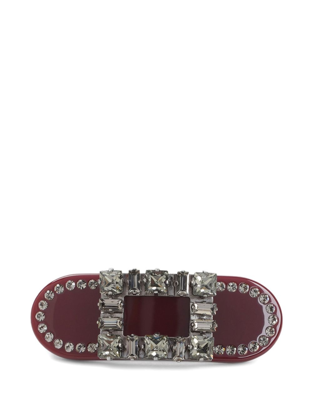 Très Vivier crystal-embellished hair clip - 1