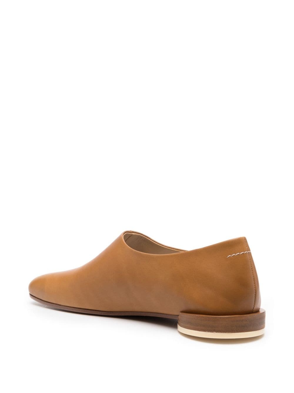 leather slip-on loafers - 3