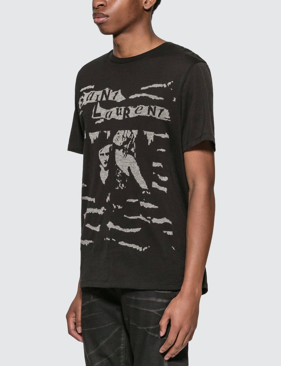 Jacquard Saint Laurent T-Shirt - 2