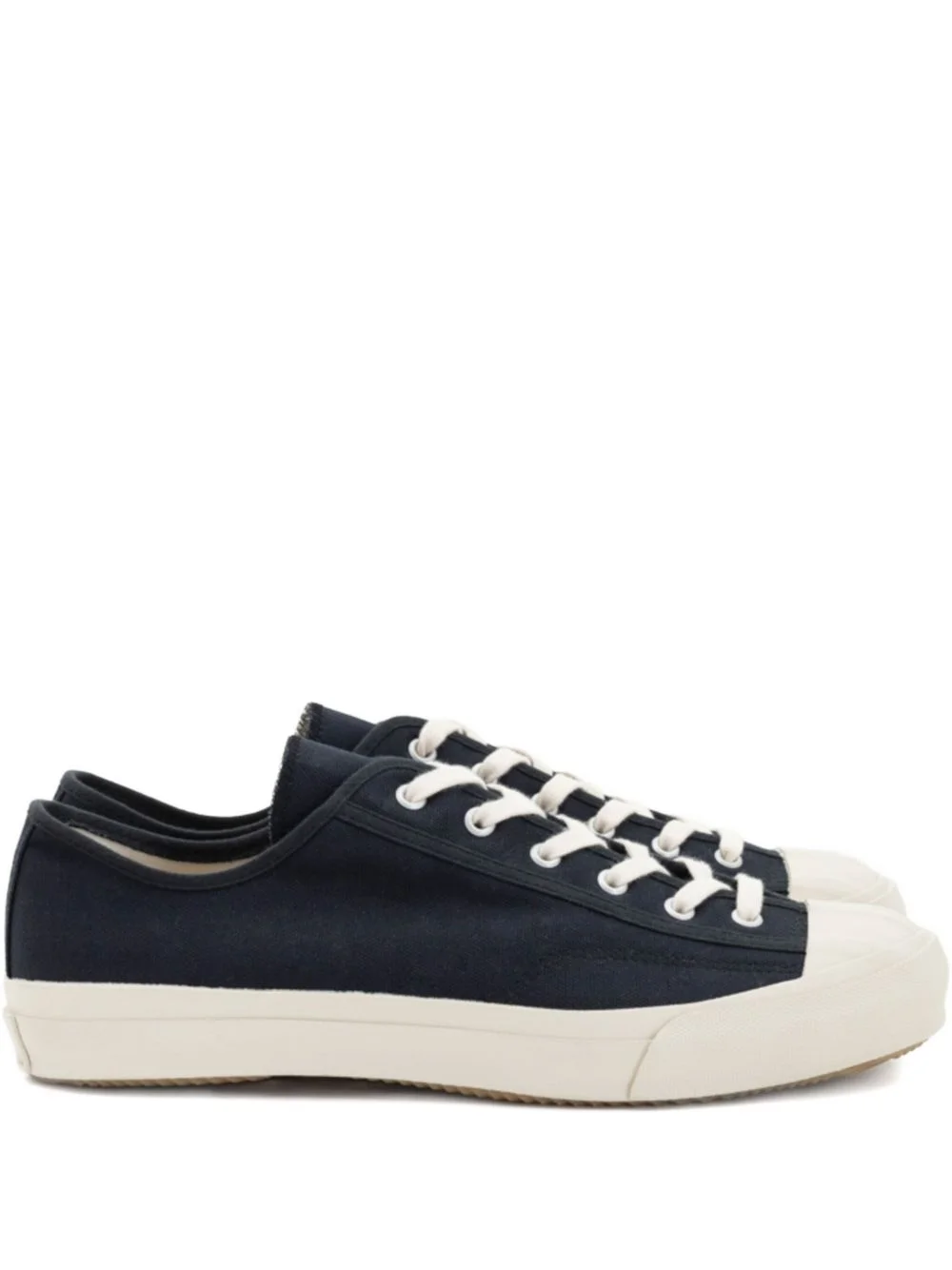 canvas low-top sneakers - 1