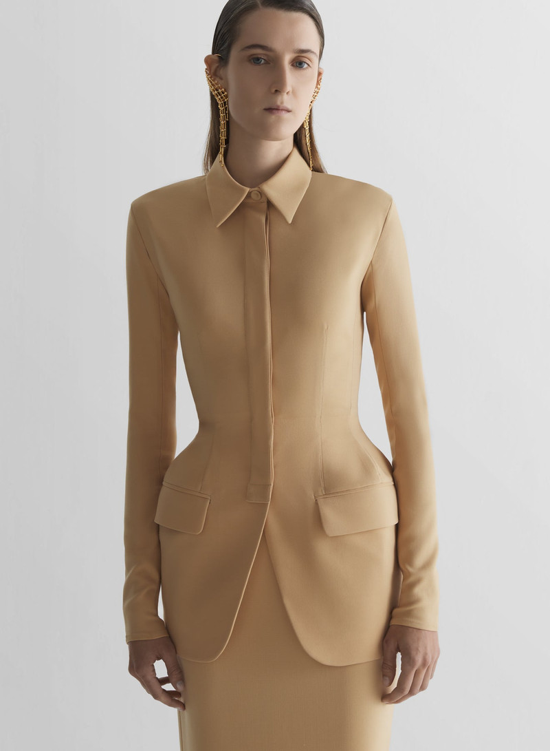 Hourglass shirt jacket 1