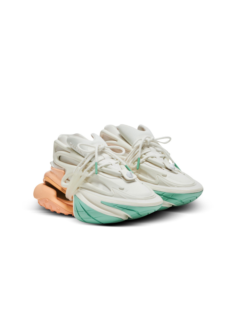 Unicorn trainers in neoprene and leather 2