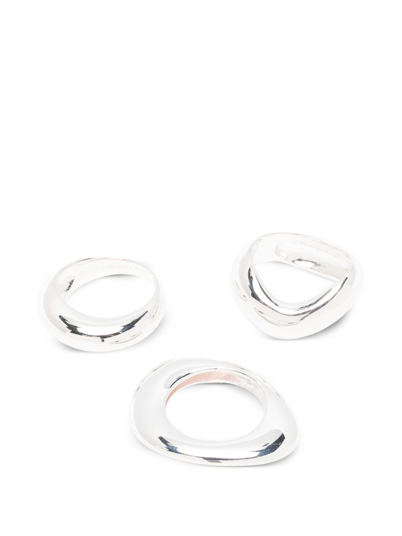 Post Capital ring (set of three) 1