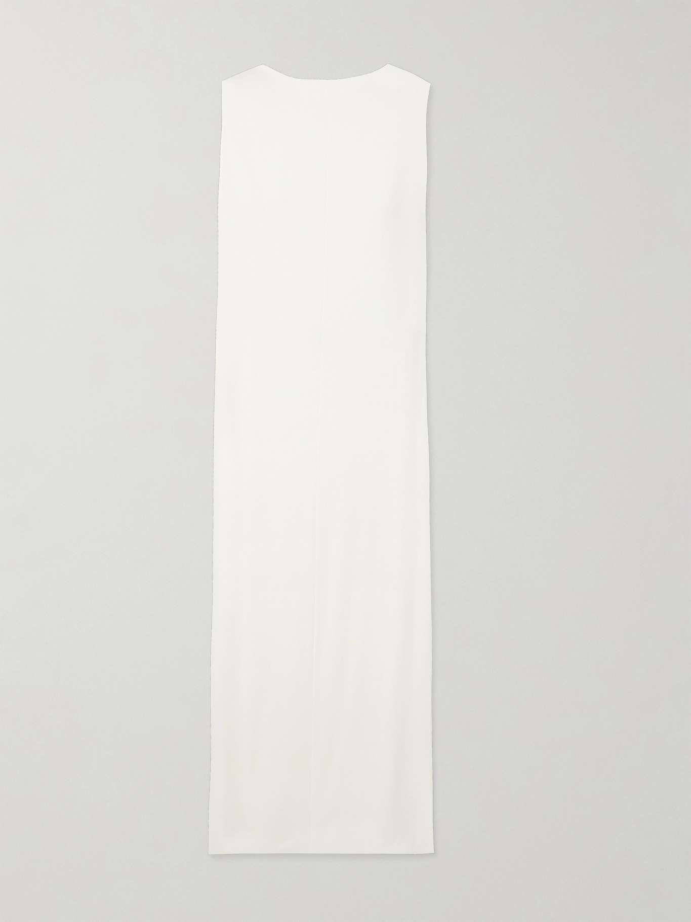 La Robe Capa draped open-back ribbed jersey maxi dress - 1
