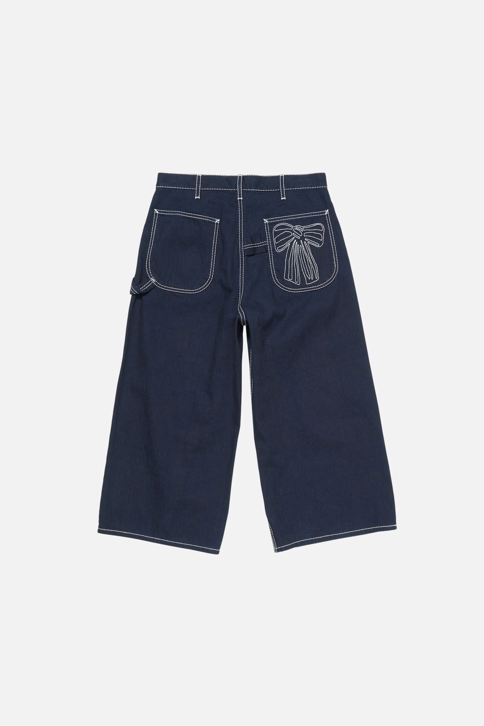 Indigo denim trousers - Indigo blue - 7