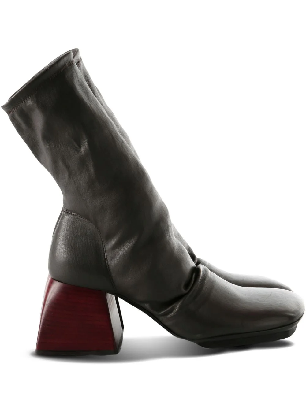 70mm leather boots - 1