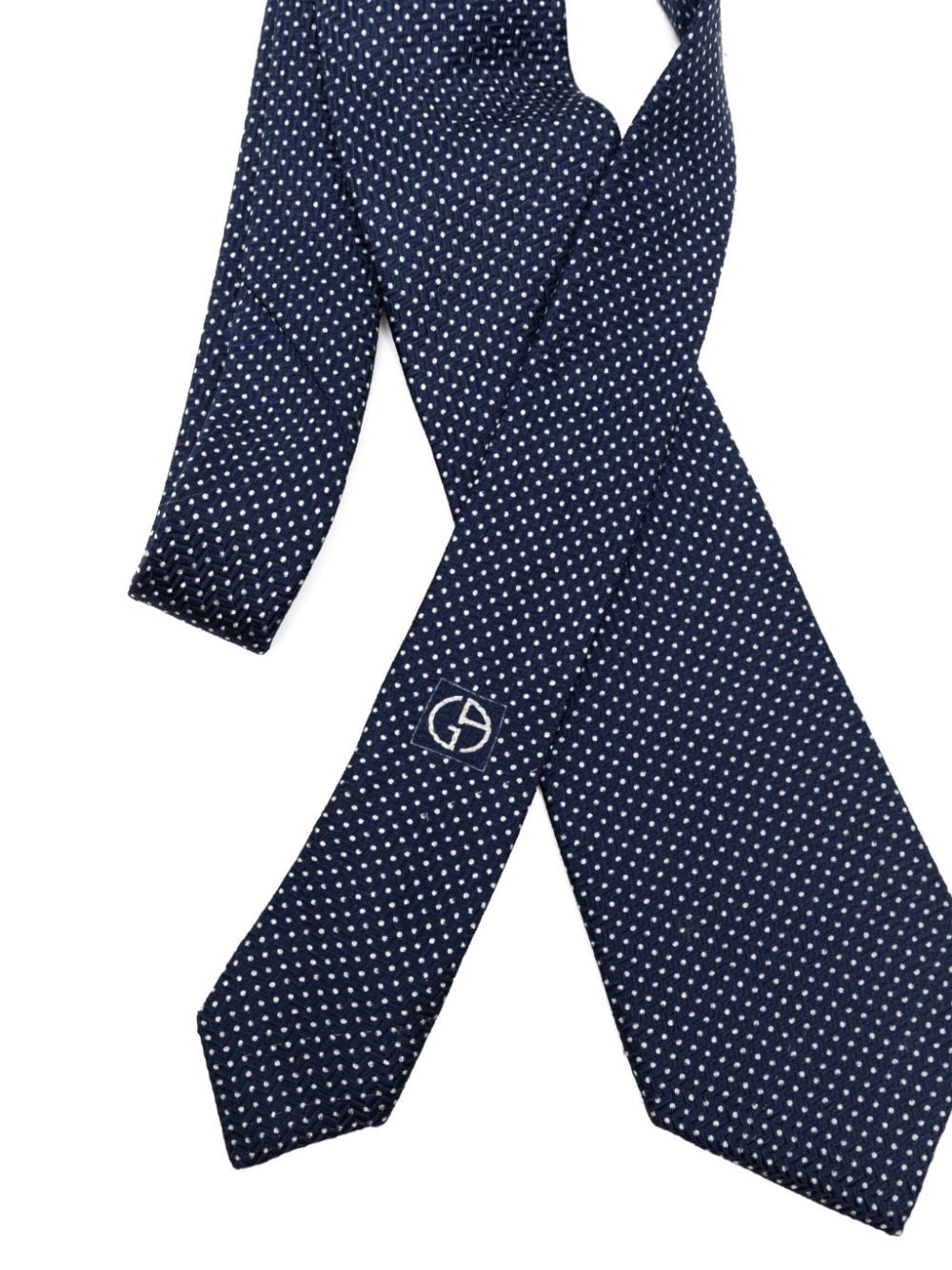 logo-appliquÃ© polka-dot tie - 2