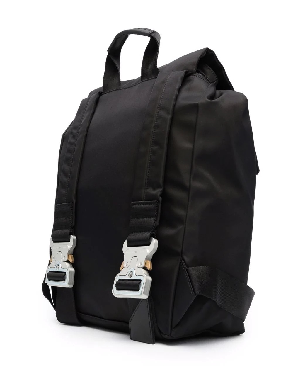 logo buckle backpack - 3