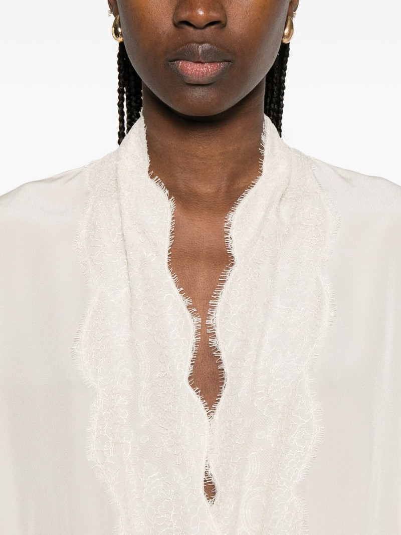 lace-neck blouse 5