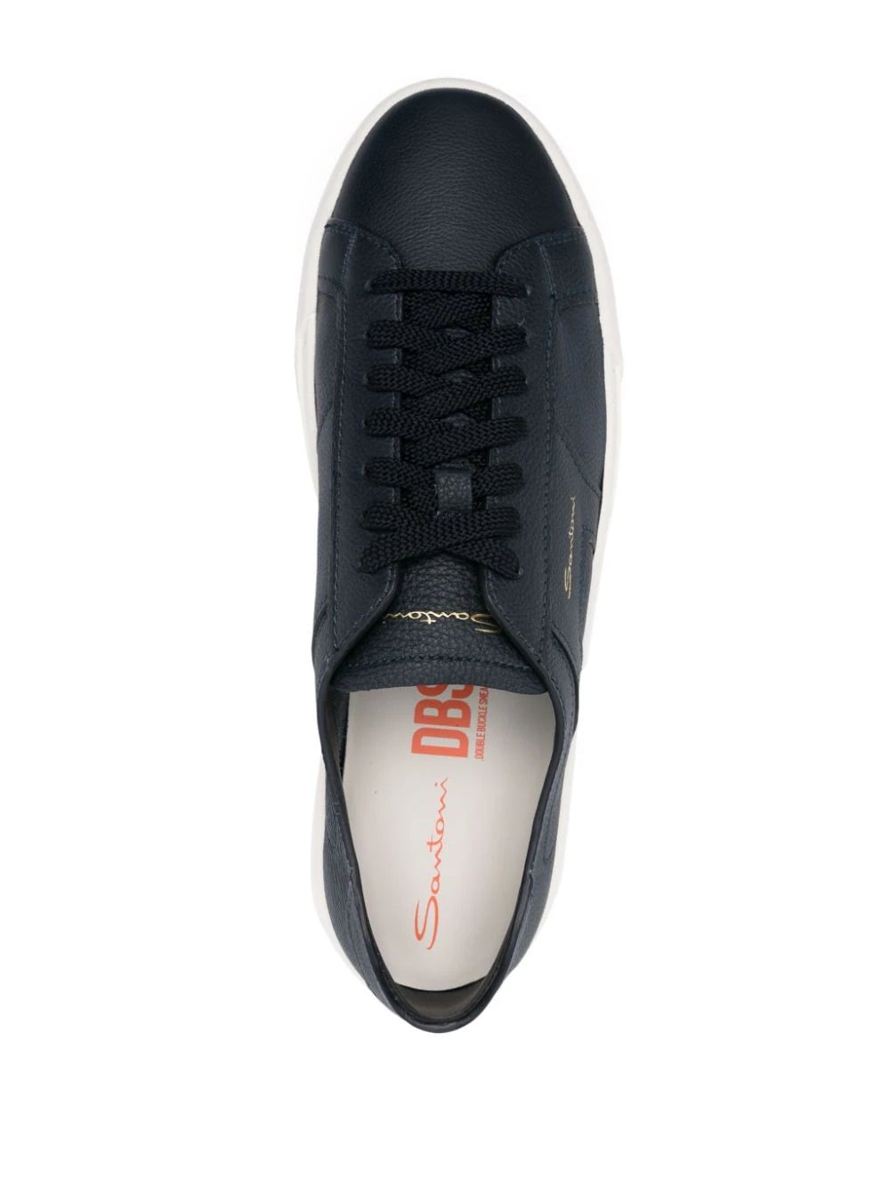 GRAINED LEATHER SNEAKERS - 4