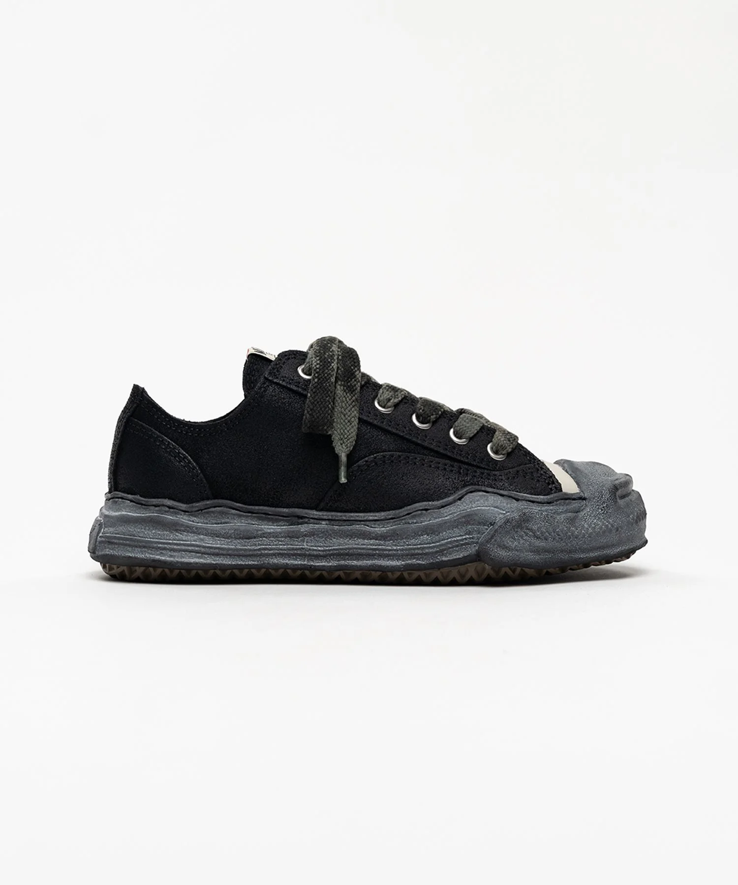 "HANK" OG Sole Waxed Low-top Sneakers - 1