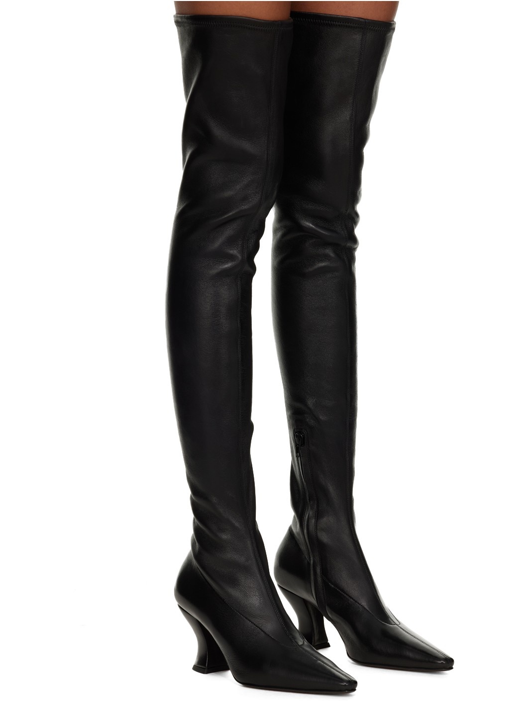 Black Almond Boots - 4