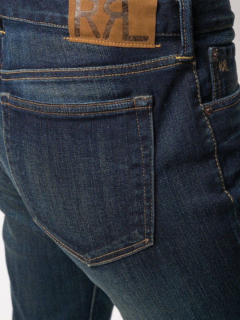 stonewashed mid-rise skinny jeans 5