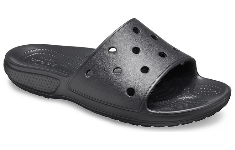 Crocs Classic Slippers Black Unisex 206121-001 - 4