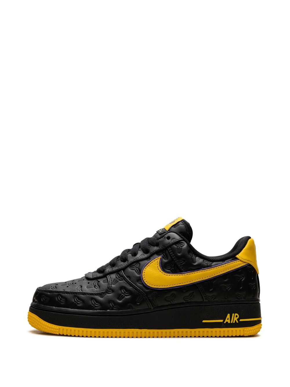 x Kobe Bryant Air Force 1 Low "Lakers Away - Black/Varsity Maize/Varsity Purple" sneakers - 5