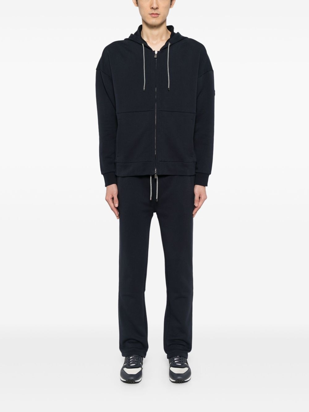 straight-leg cotton track pants - 2