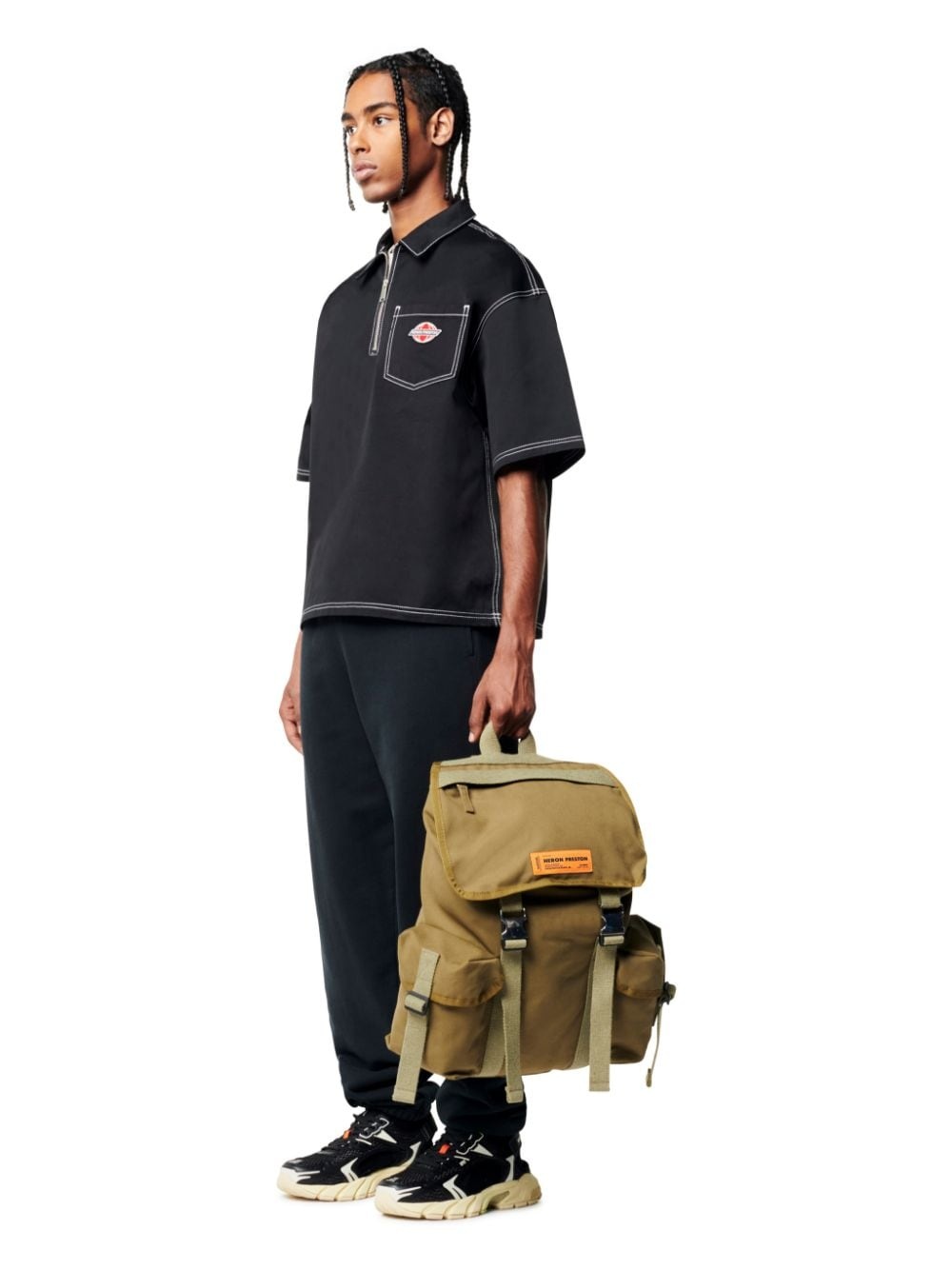 Canvas Pocket Backpack - 2