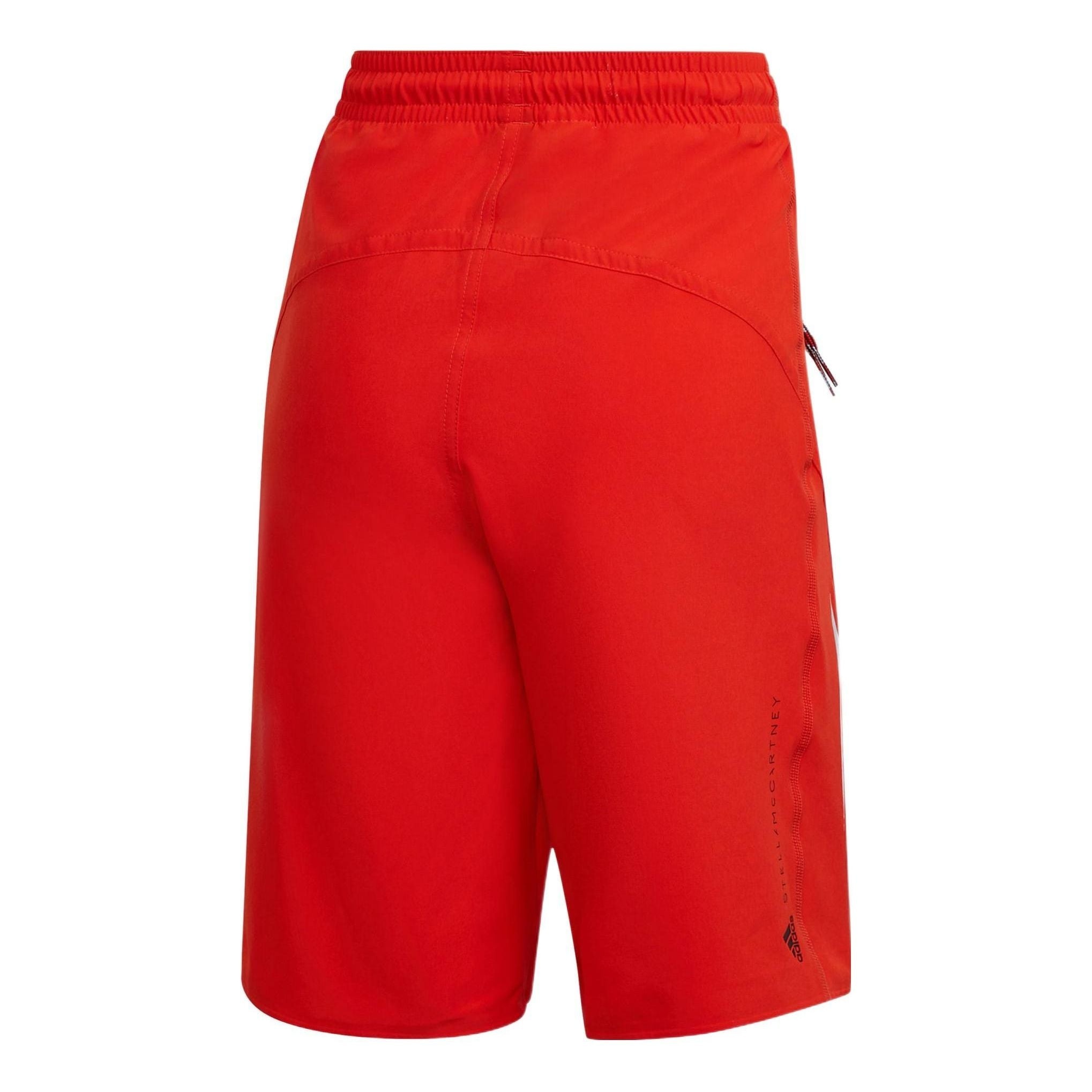 (WMNS) adidas by Stella McCartney Shorts 'Red' HA8904 - 2
