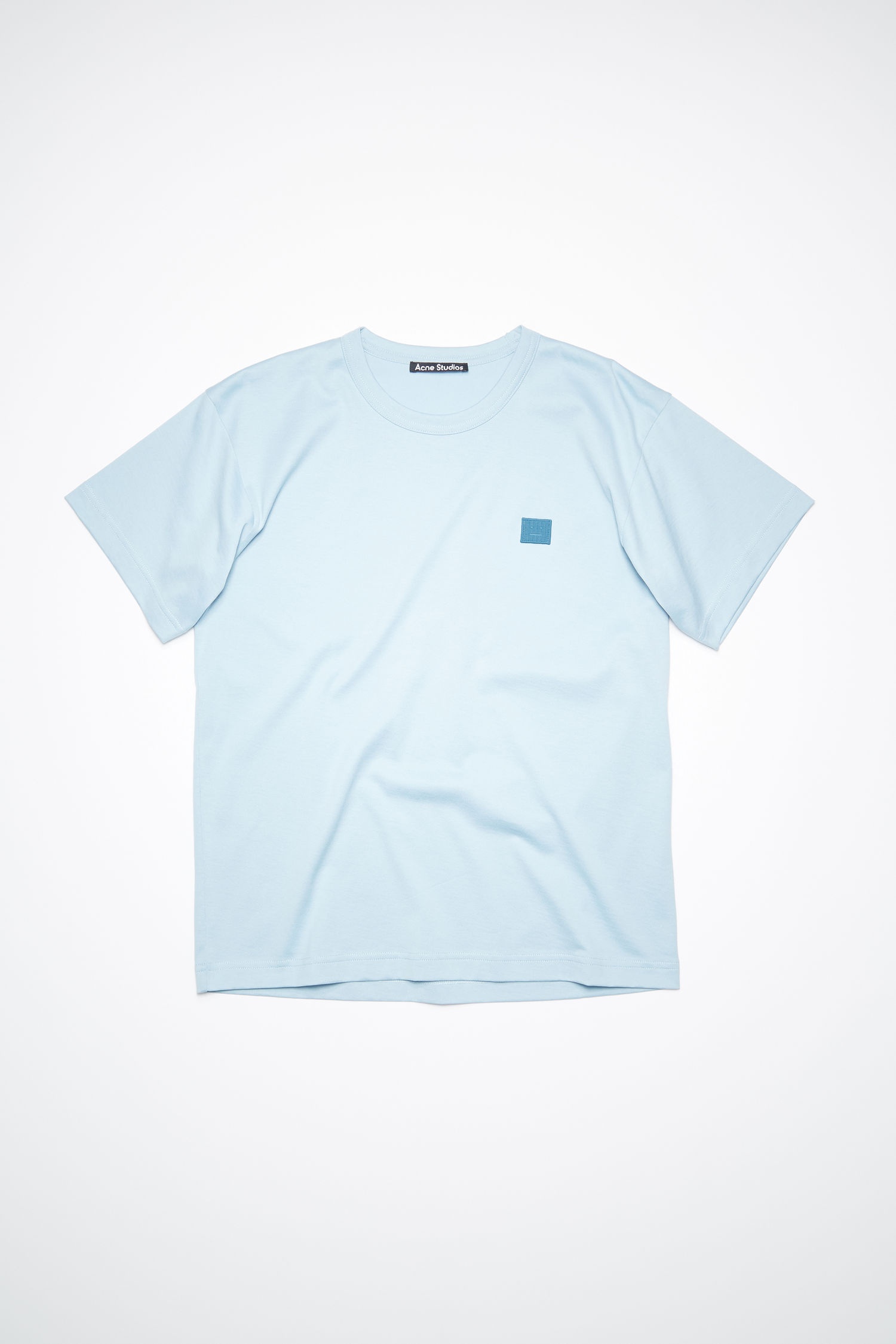 Crew neck t-shirt - Powder blue - 1