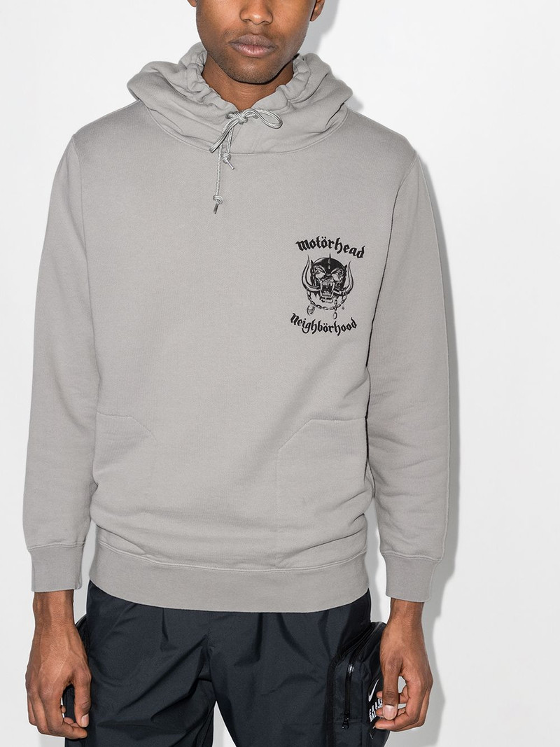 NEIGHBORHOOD x Motorhead print hoodie outlook
