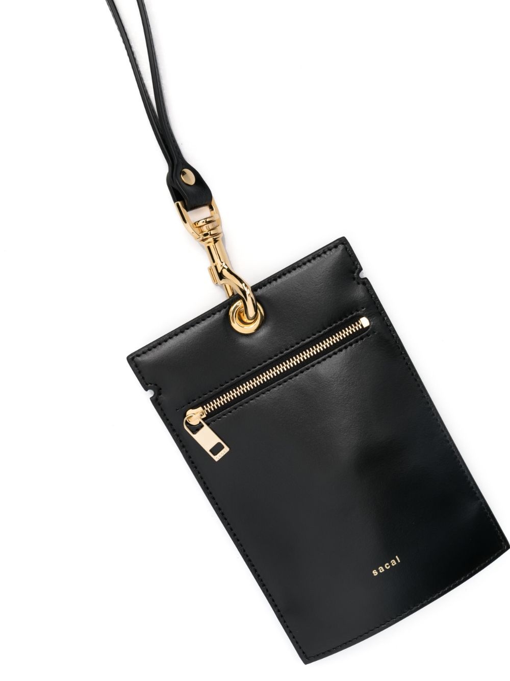 calf-leather shoulder bag - 4