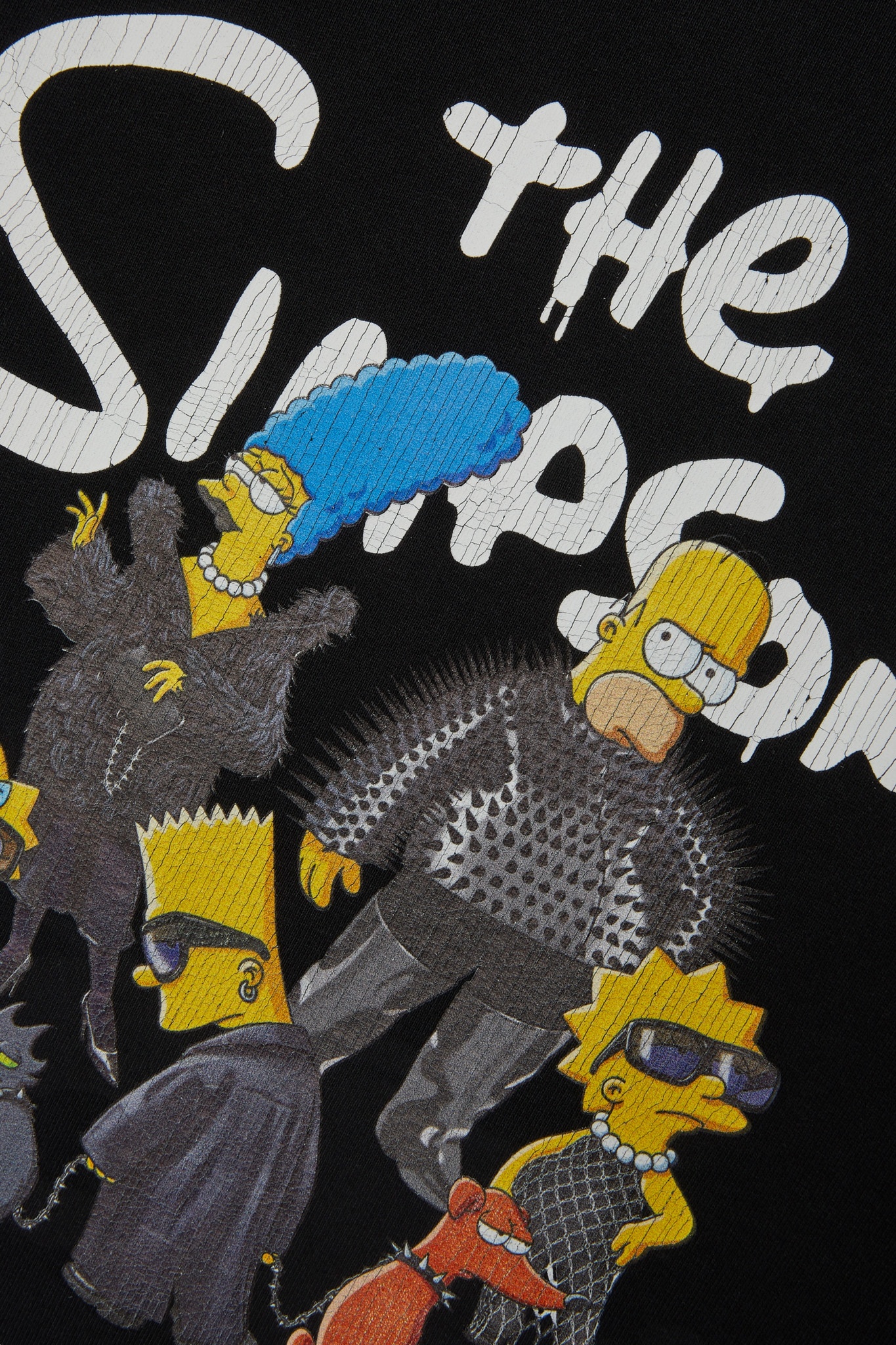 + The Simpsons printed cotton-jersey hoodie - 4