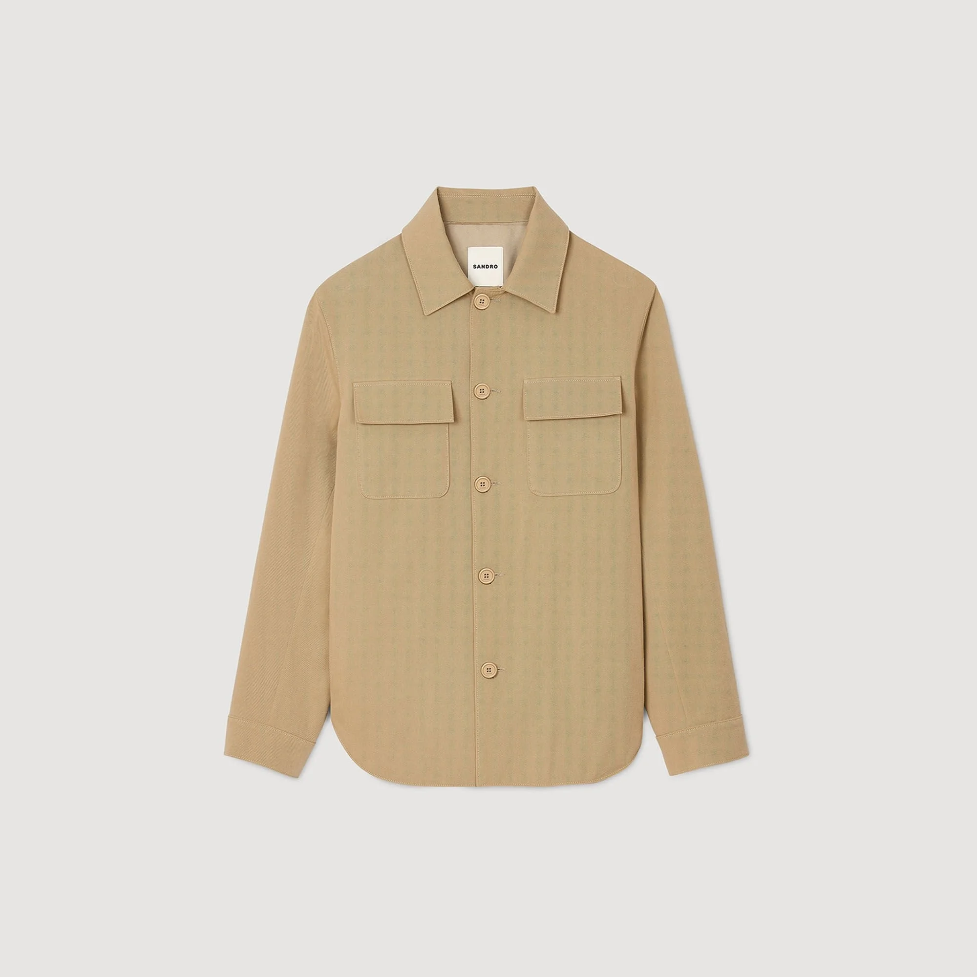 OVERSIZED SHIRT WITH POCKETS - 1