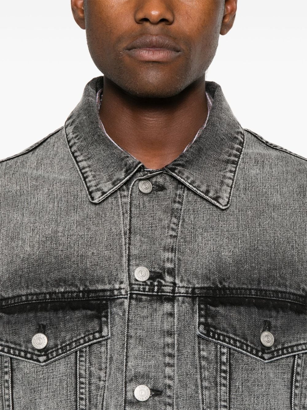 single-stitch logo jacket - 5