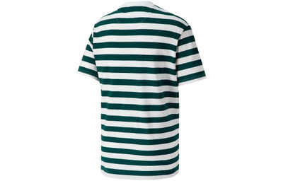 PUMA PUMA MMQ Striped T-Shirt 'Green' 537510-24 outlook