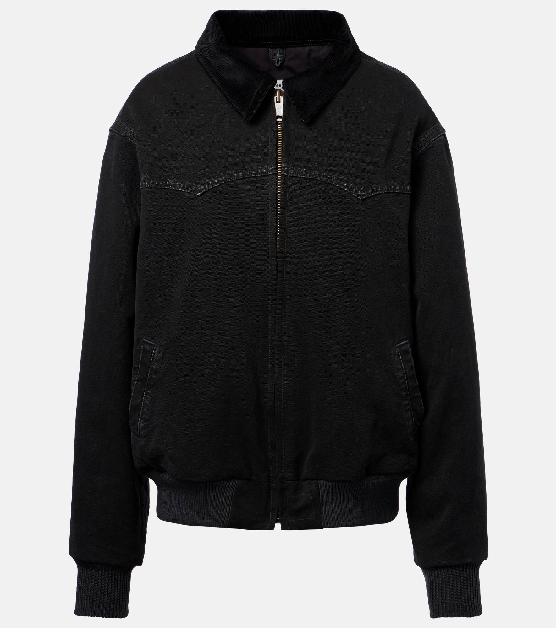 Cotton bomber jacket - 1