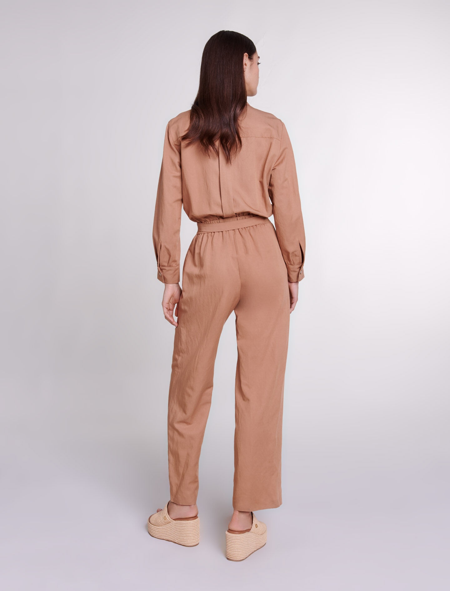 Linen blend trouser suit - 4