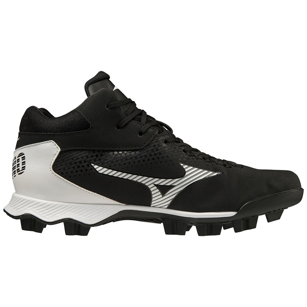 Mizuno Wave Lightrevo TPU Men's Molded Mid Baseball Cleat - 3