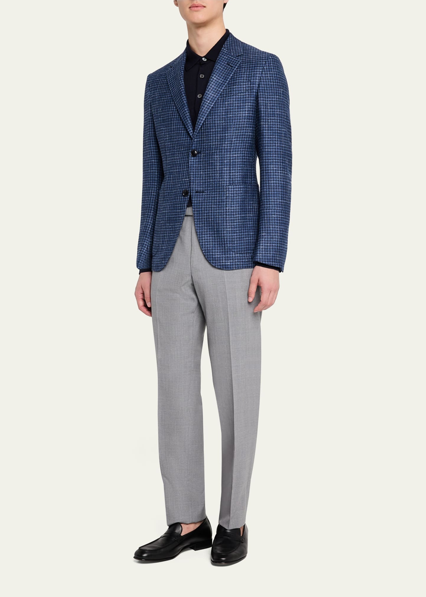 Men's Houndstooth Sport Coat - 2