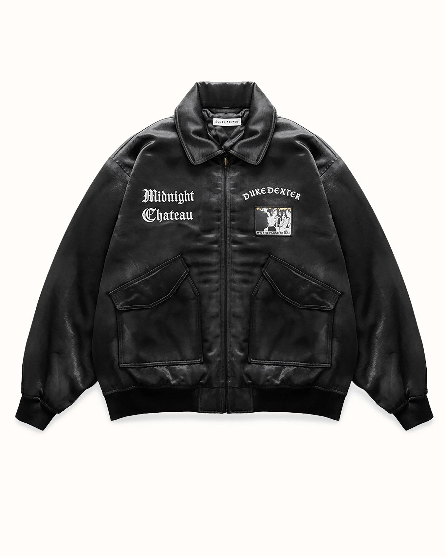 MC Raise Hell Black Bomber Jacket - 1