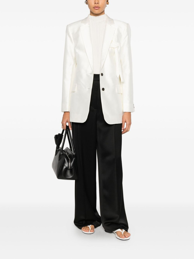 The Garment button-fastening blazer outlook