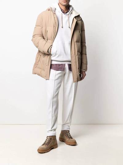 Brunello Cucinelli drawstring track pants outlook