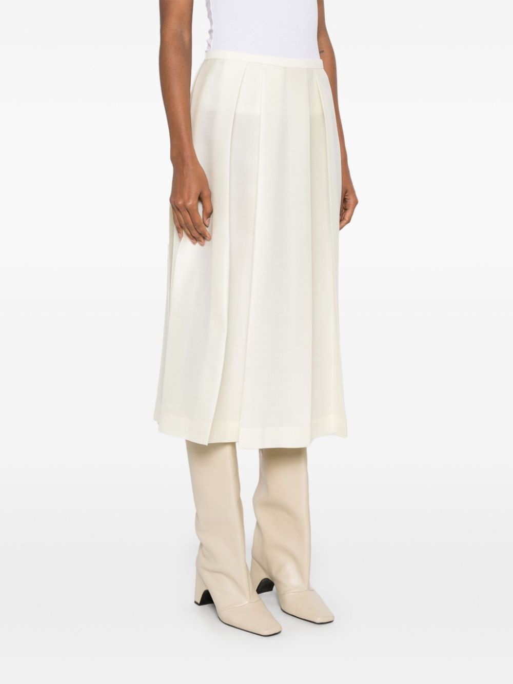 Toteme Women Wool Midi Skirt - 3