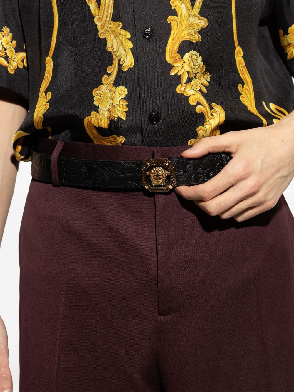 Medusa-buckle belt - 4