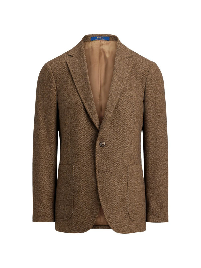 herringbone patch-pocket jacket 1