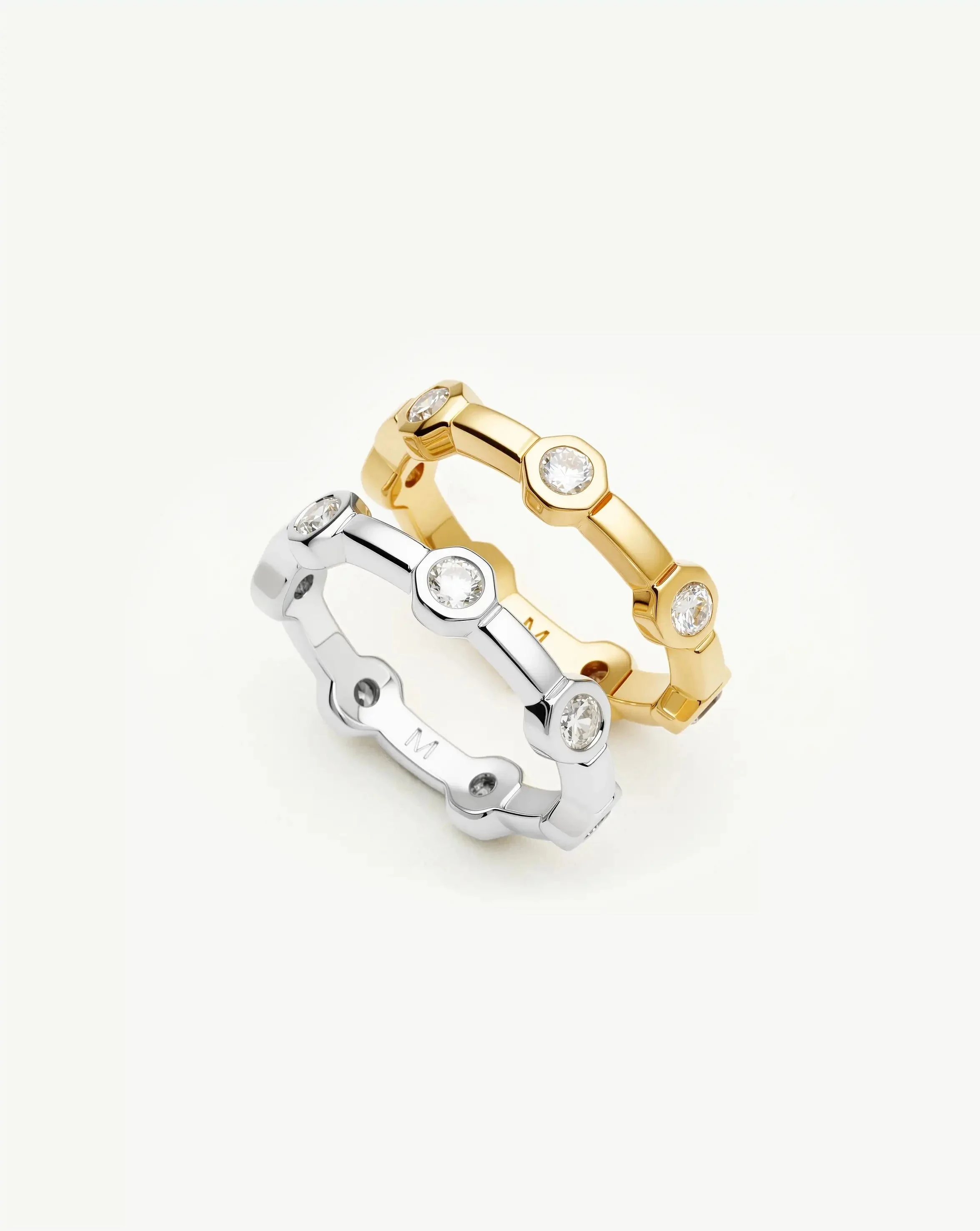 The Tennis Stacking Ring Set - 1