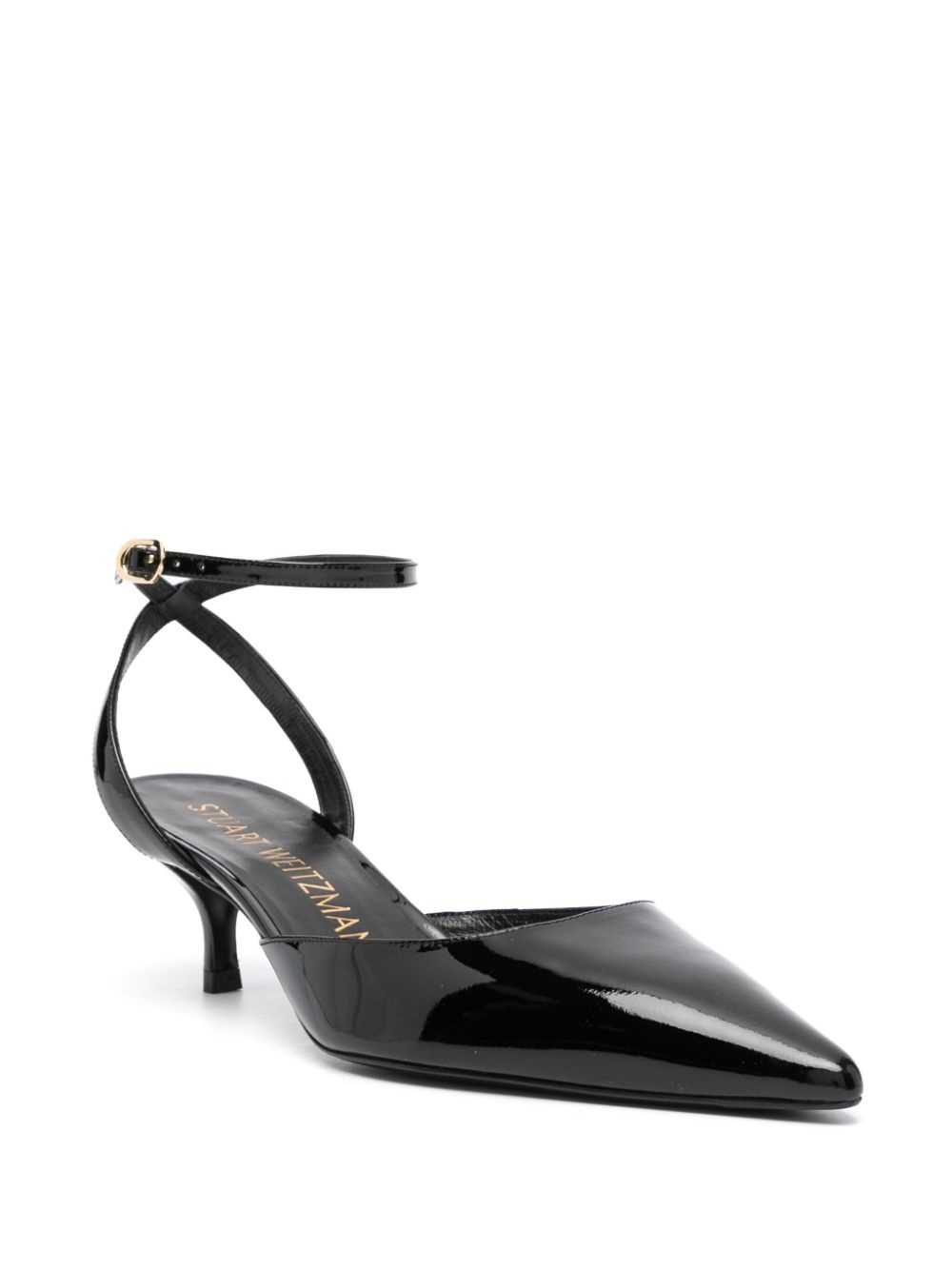 Barelythere 50mm patent-leather pumps - 2