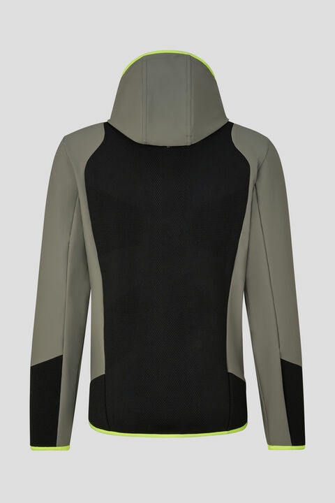 Jace second layer in Olive green/Black - 3