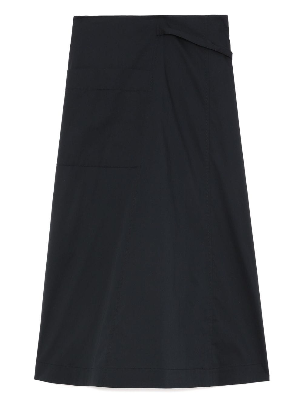 Soft Poplin Wrap Skirt - 6