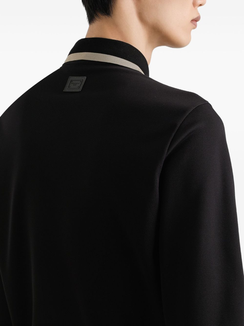 long-sleeved polo shirt - 5