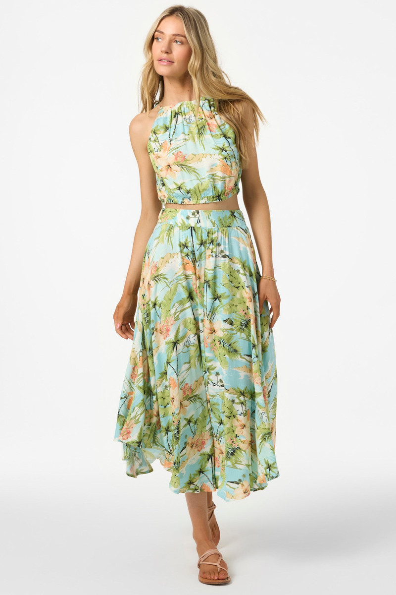 Marnie Tropical Midi Skirts 3