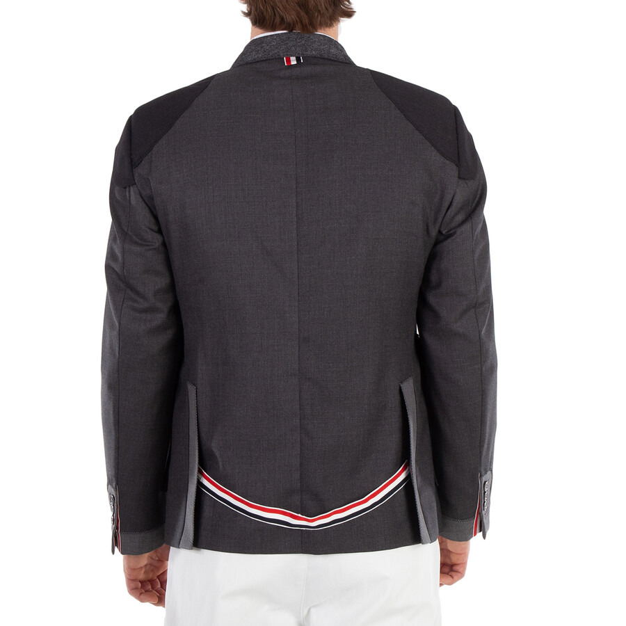 Thom Browne Men's Twill Classic Zig Zag Jacket - 3