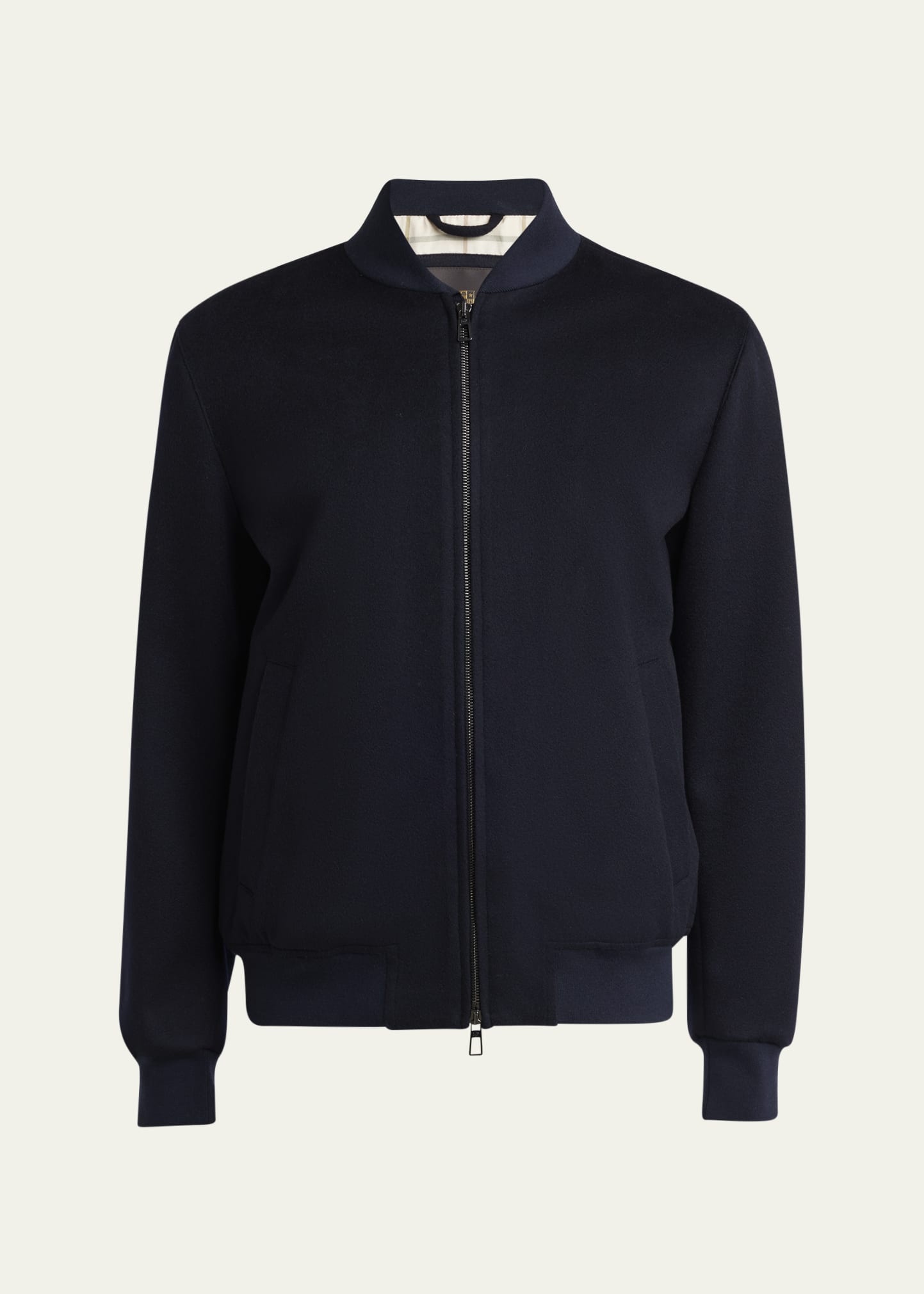 Men's Ivy Cashmere Bomber Jacket - 1