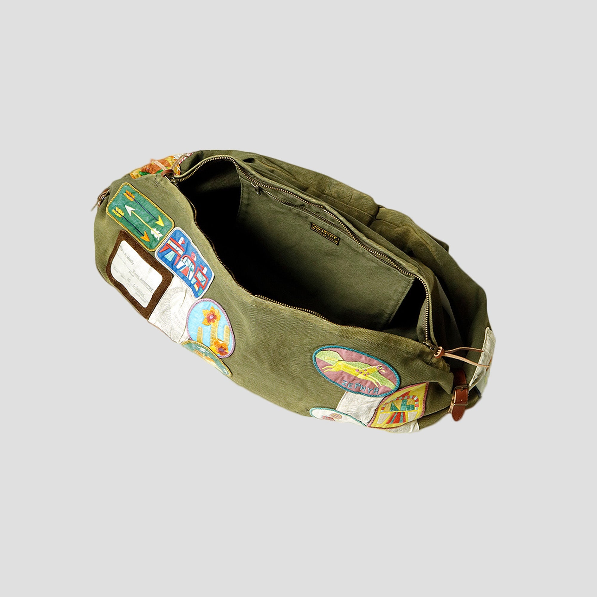 Kapital #8 CANVAS KOUNTRY SNUFKIN BAG (ZEPHYROS INSANE