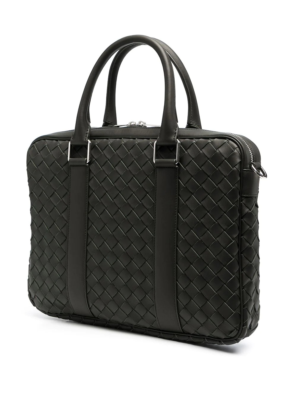 Intrecciato weave tote bag - 3