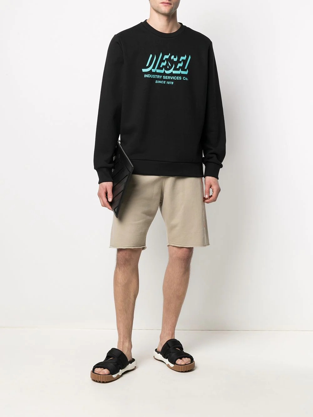 Green Label logo-print sweatshirt - 2